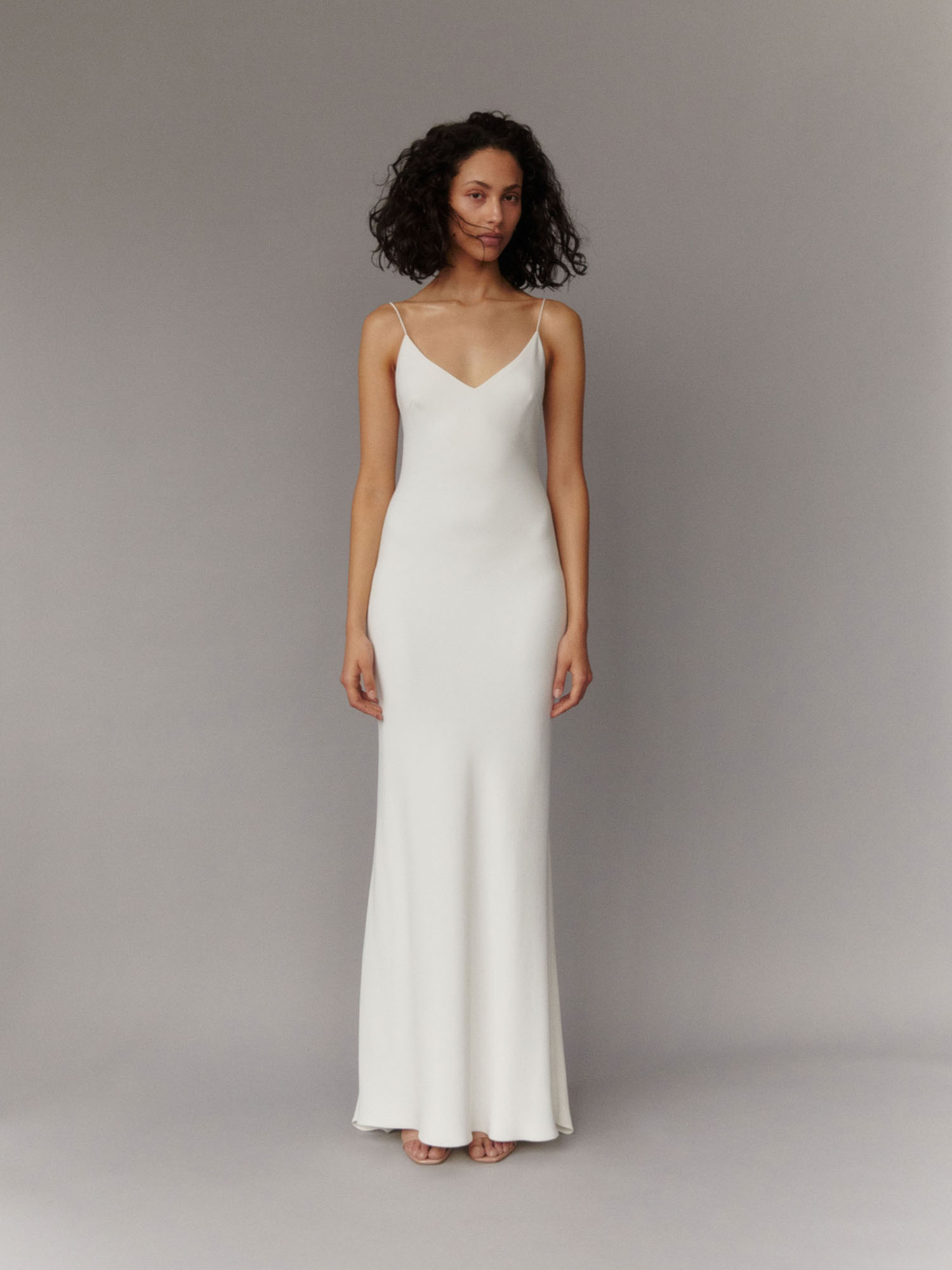 Ivory Slip Dress Bridesmaid Dresses